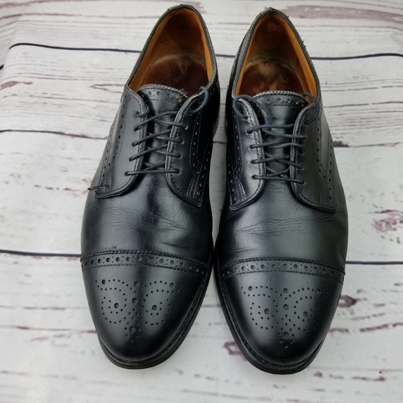 allen edmonds plain toe blucher